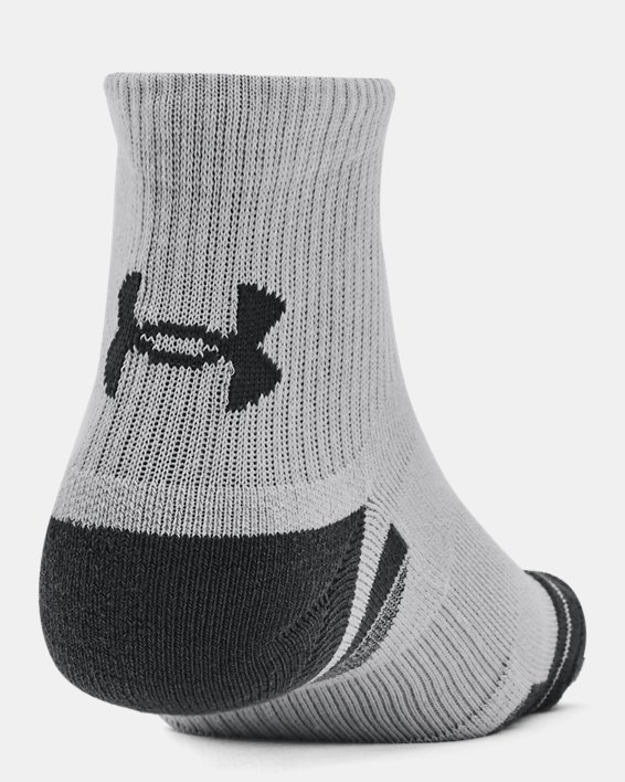 Unisex sokken UA Performance Tech Quarter – 3 paar, Gray, pdpMainDesktop image number 2
